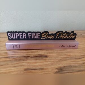 Too Faced Ultra Slim Brow Pencil Super Fine Eyebrow Detailer Taupe